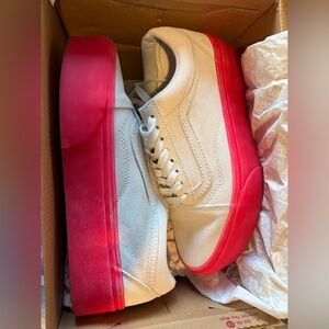 Vans Old Skool Platform Suede Shoe